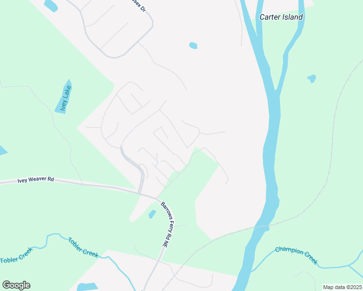 map of restaurants, bars, coffee shops, grocery stores, and more near 313 River Forest Drive Northeast in Milledgeville