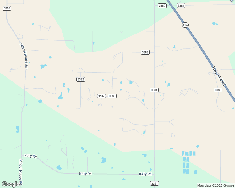 map of restaurants, bars, coffee shops, grocery stores, and more near 453 County Road 3383 in Paradise