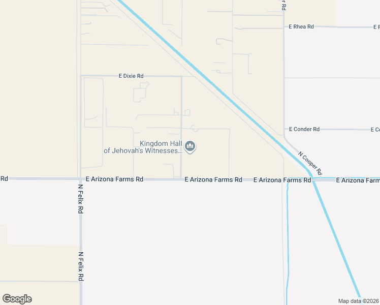 map of restaurants, bars, coffee shops, grocery stores, and more near 26589 North Aladdin Road in Florence