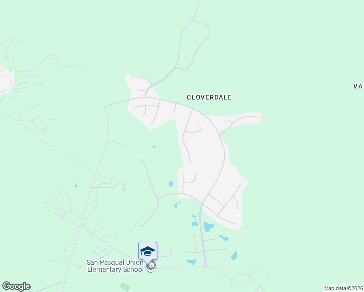 map of restaurants, bars, coffee shops, grocery stores, and more near 2315 Orchard View Lane in Escondido