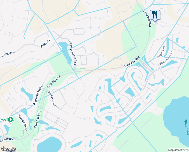 map of restaurants, bars, coffee shops, grocery stores, and more near 804 Starboard Court in Summerville