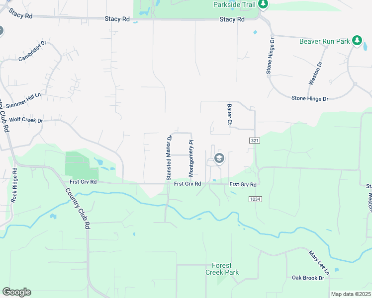 map of restaurants, bars, coffee shops, grocery stores, and more near 1004 Washington Drive in Lucas