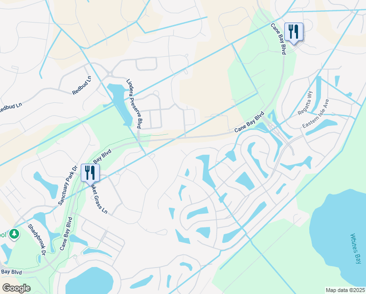 map of restaurants, bars, coffee shops, grocery stores, and more near 804 Starboard Court in Summerville