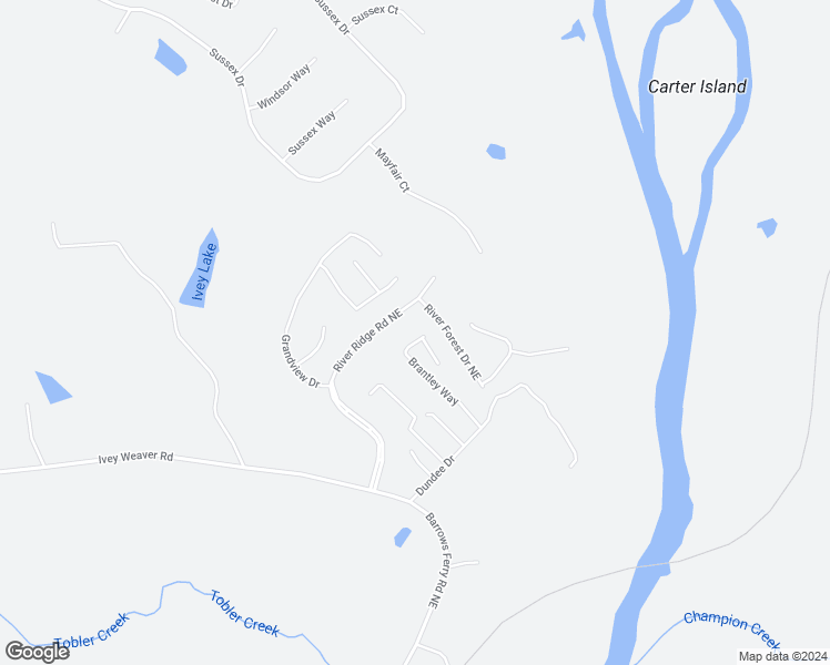 map of restaurants, bars, coffee shops, grocery stores, and more near 2400 Shelby Lane in Milledgeville