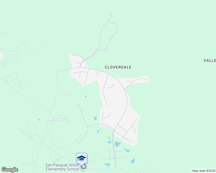 map of restaurants, bars, coffee shops, grocery stores, and more near 3140 Willow Creek Place in Escondido