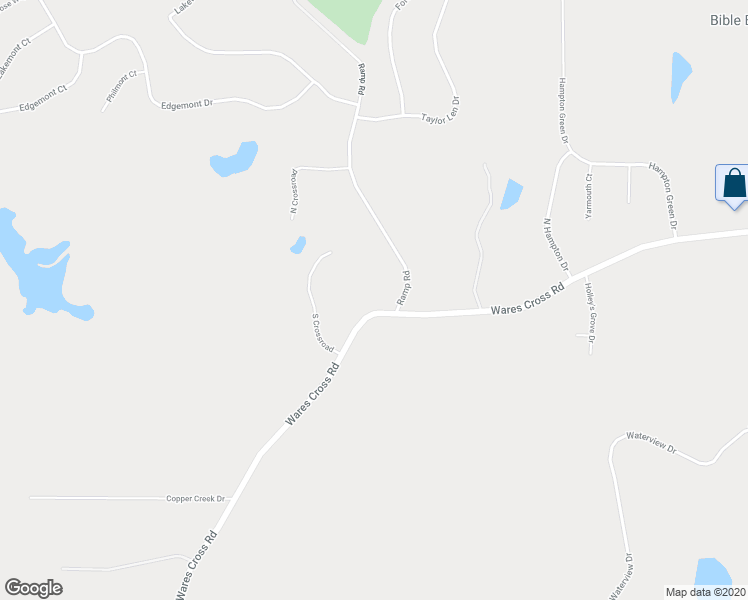 map of restaurants, bars, coffee shops, grocery stores, and more near 594 Wares Cross Road in LaGrange