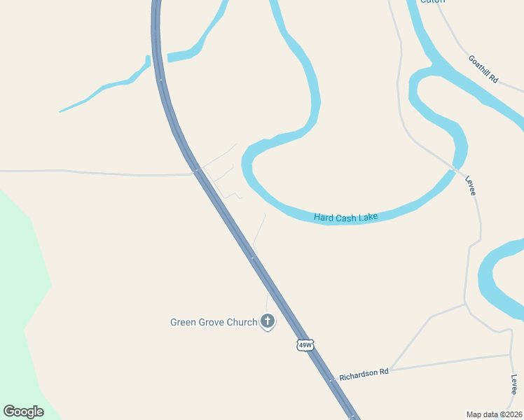 map of restaurants, bars, coffee shops, grocery stores, and more near 11374 U.S. 49W in Silver City