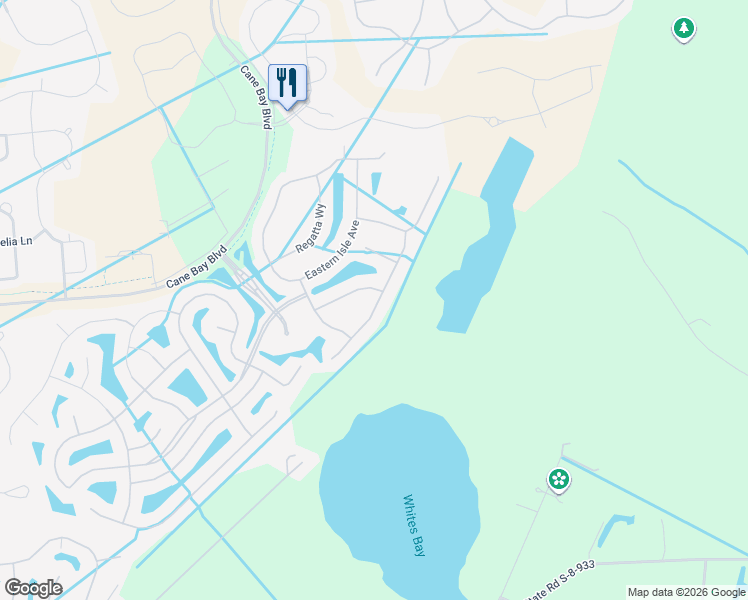 map of restaurants, bars, coffee shops, grocery stores, and more near 245 Waterfront Park Drive in Summerville