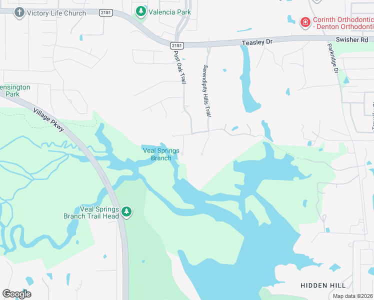 map of restaurants, bars, coffee shops, grocery stores, and more near 3908 Waterfront Court in Corinth