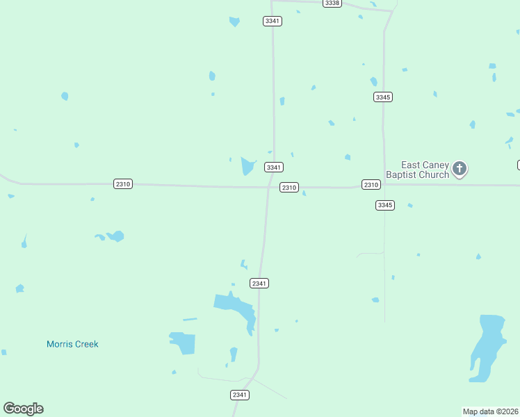 map of restaurants, bars, coffee shops, grocery stores, and more near County Road 2310 in Sulphur Springs