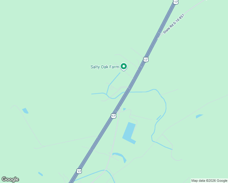 map of restaurants, bars, coffee shops, grocery stores, and more near 829 Runey Lane in McClellanville