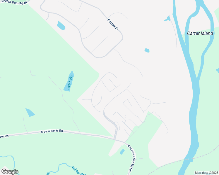 map of restaurants, bars, coffee shops, grocery stores, and more near 2324 Anthony Way in Milledgeville