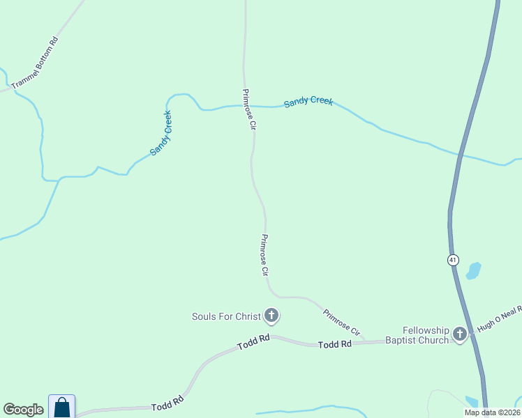 map of restaurants, bars, coffee shops, grocery stores, and more near 319 Primrose Circle in Greenville