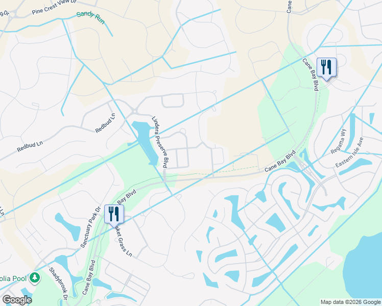 map of restaurants, bars, coffee shops, grocery stores, and more near 426 Abelia Lane in Summerville