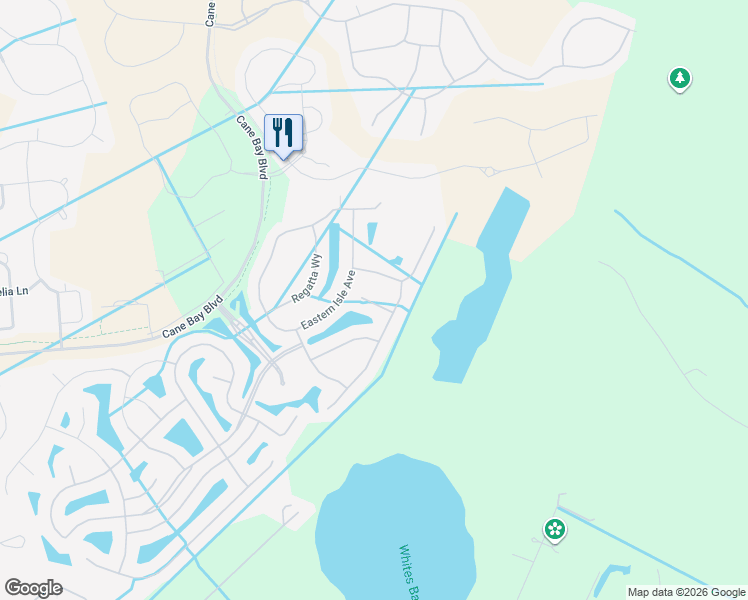 map of restaurants, bars, coffee shops, grocery stores, and more near 509 Sea Foam Street in Summerville