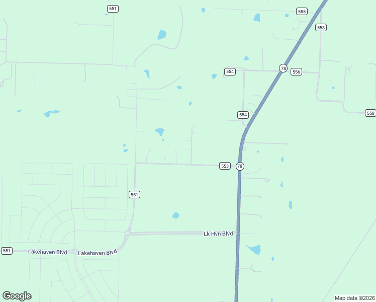 map of restaurants, bars, coffee shops, grocery stores, and more near 14403 County Road 553 in Farmersville