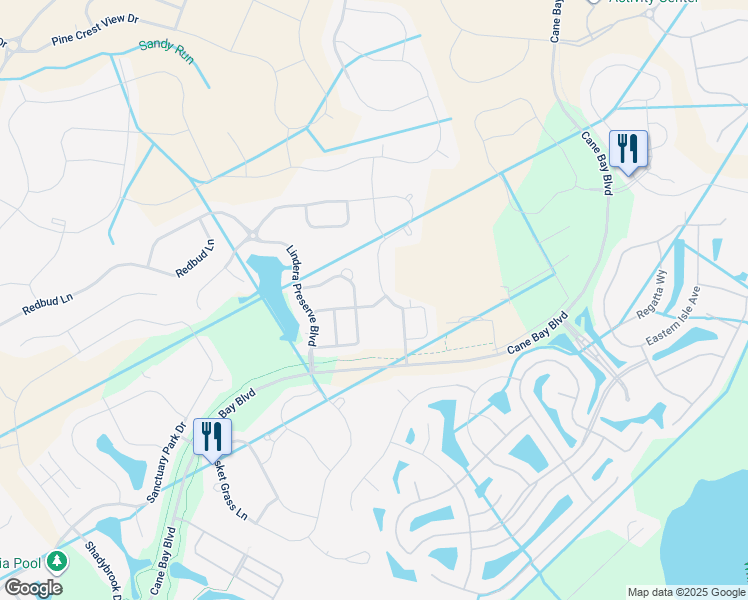 map of restaurants, bars, coffee shops, grocery stores, and more near 426 Abelia Lane in Summerville