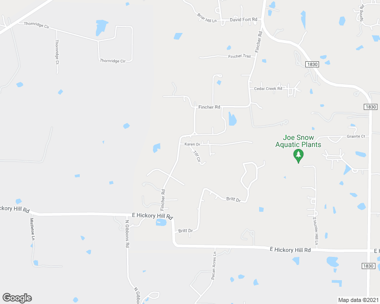 map of restaurants, bars, coffee shops, grocery stores, and more near 1521 Tiff Circle in Argyle