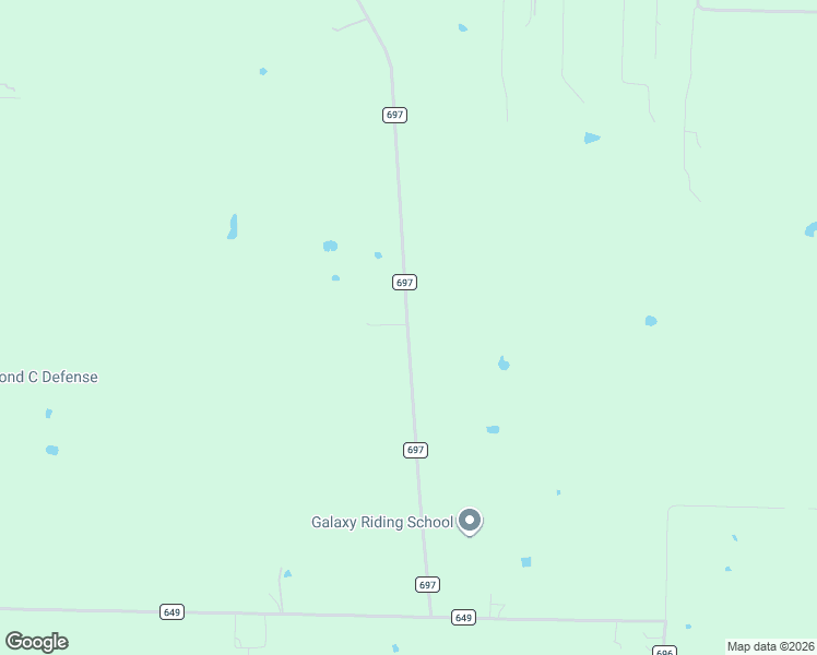 map of restaurants, bars, coffee shops, grocery stores, and more near 2210 County Road 697 in Farmersville