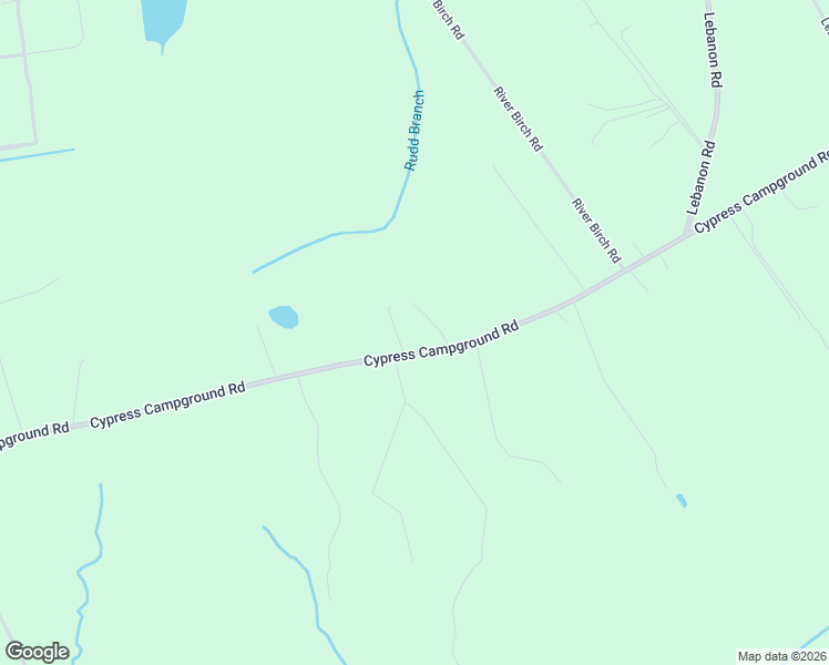 map of restaurants, bars, coffee shops, grocery stores, and more near 1628 Cypress Campground Road in Ridgeville