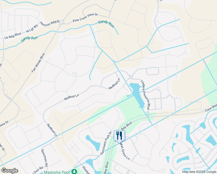 map of restaurants, bars, coffee shops, grocery stores, and more near 647 Redbud Lane in Summerville