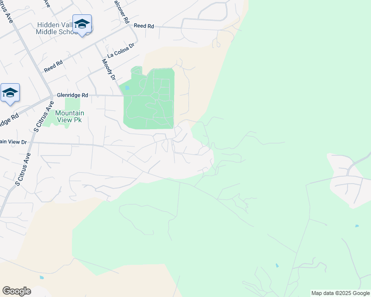 map of restaurants, bars, coffee shops, grocery stores, and more near 2672 Canyon Crest Drive in Escondido