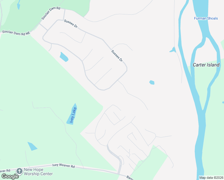 map of restaurants, bars, coffee shops, grocery stores, and more near 3722 Sussex Drive in Milledgeville