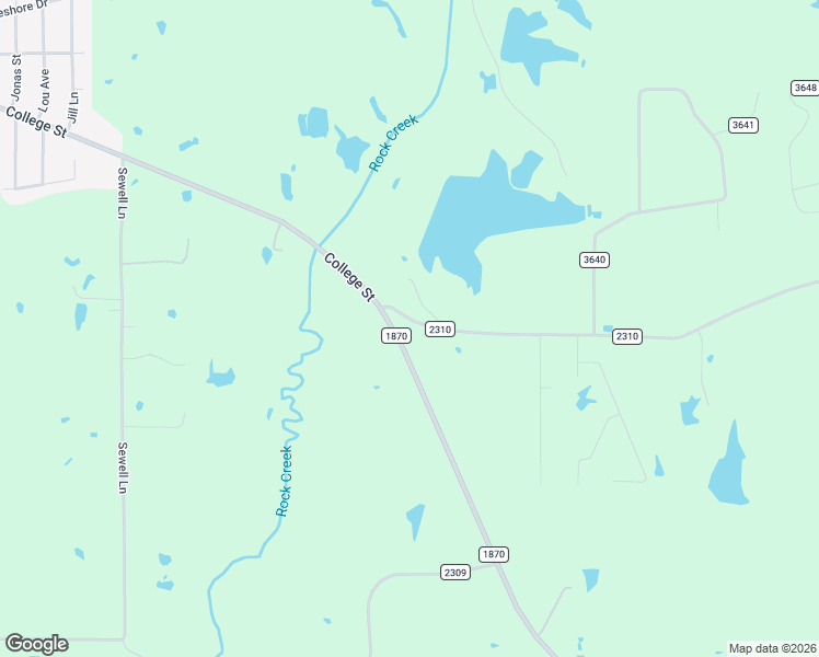 map of restaurants, bars, coffee shops, grocery stores, and more near 3863 Farm Road 1870 in Sulphur Springs