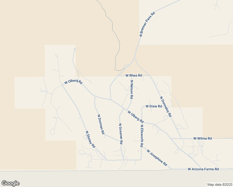 map of restaurants, bars, coffee shops, grocery stores, and more near 6585 West Rhea Road in Queen Creek
