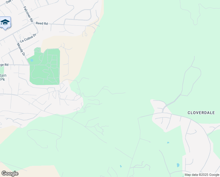 map of restaurants, bars, coffee shops, grocery stores, and more near 2682 Canyon Crest Drive in Escondido