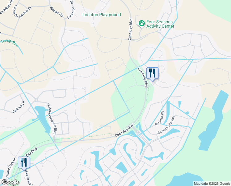 map of restaurants, bars, coffee shops, grocery stores, and more near 235 Saxony Loop in Summerville