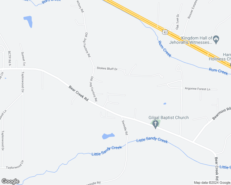map of restaurants, bars, coffee shops, grocery stores, and more near 8430 Rutherford Drive in Duncanville