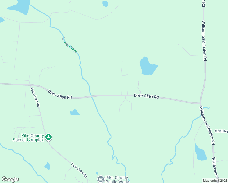 map of restaurants, bars, coffee shops, grocery stores, and more near 714 Drew Allen Road in Williamson