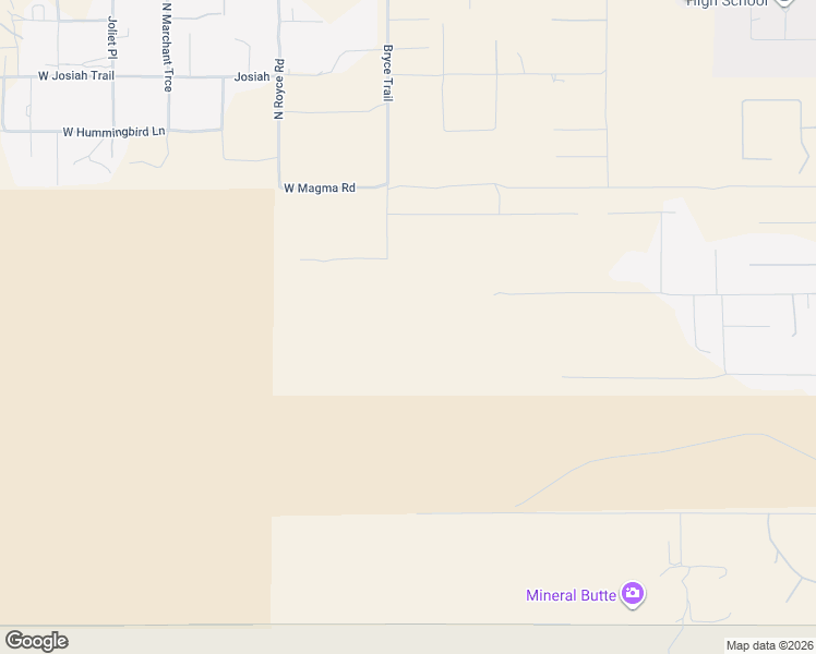 map of restaurants, bars, coffee shops, grocery stores, and more near 27781 North Slate Creek Drive in Queen Creek