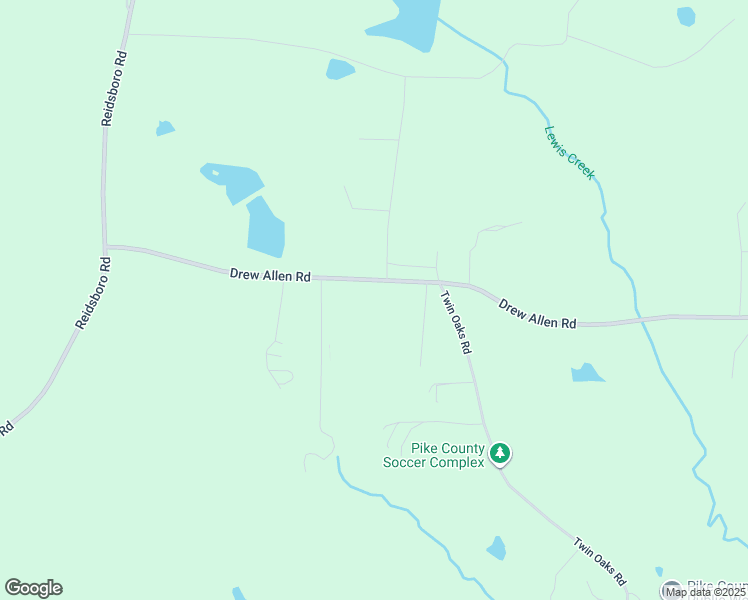 map of restaurants, bars, coffee shops, grocery stores, and more near 1723 Drew Allen Road in Williamson