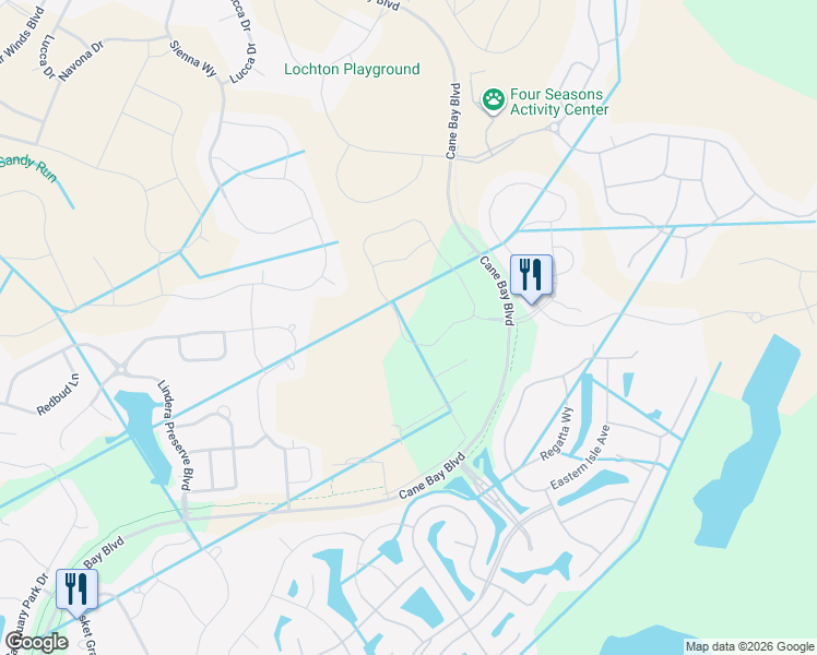 map of restaurants, bars, coffee shops, grocery stores, and more near 235 Saxony Loop in Summerville