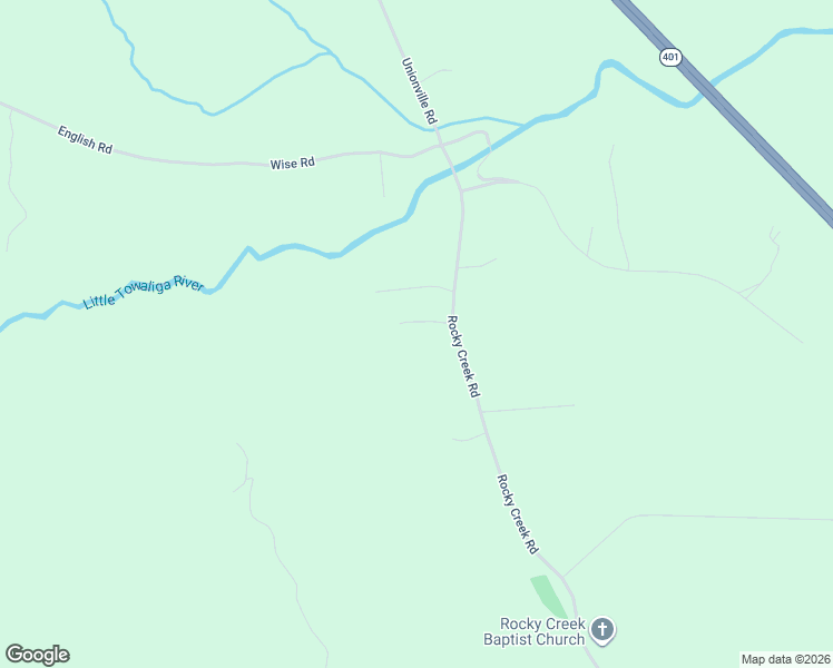 map of restaurants, bars, coffee shops, grocery stores, and more near 602 Rocky Creek Road in Forsyth