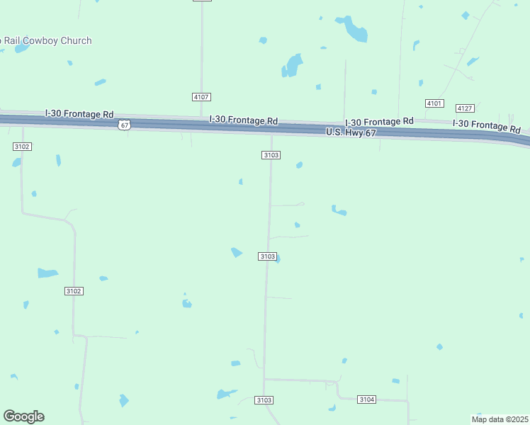map of restaurants, bars, coffee shops, grocery stores, and more near 203 County Road 3103 in Greenville