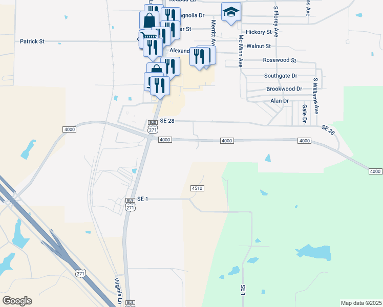map of restaurants, bars, coffee shops, grocery stores, and more near 120 Tennison Road in Mount Pleasant