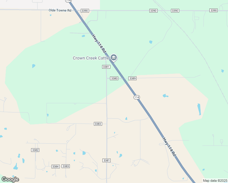 map of restaurants, bars, coffee shops, grocery stores, and more near 273 County Road 3381 in Paradise