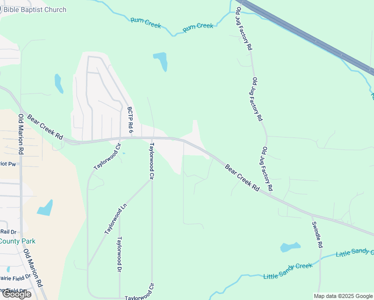 map of restaurants, bars, coffee shops, grocery stores, and more near 1639 Bear Creek Road East in Duncanville