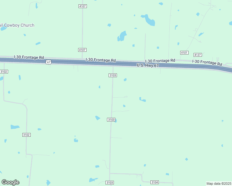 map of restaurants, bars, coffee shops, grocery stores, and more near 203 County Road 3103 in Greenville