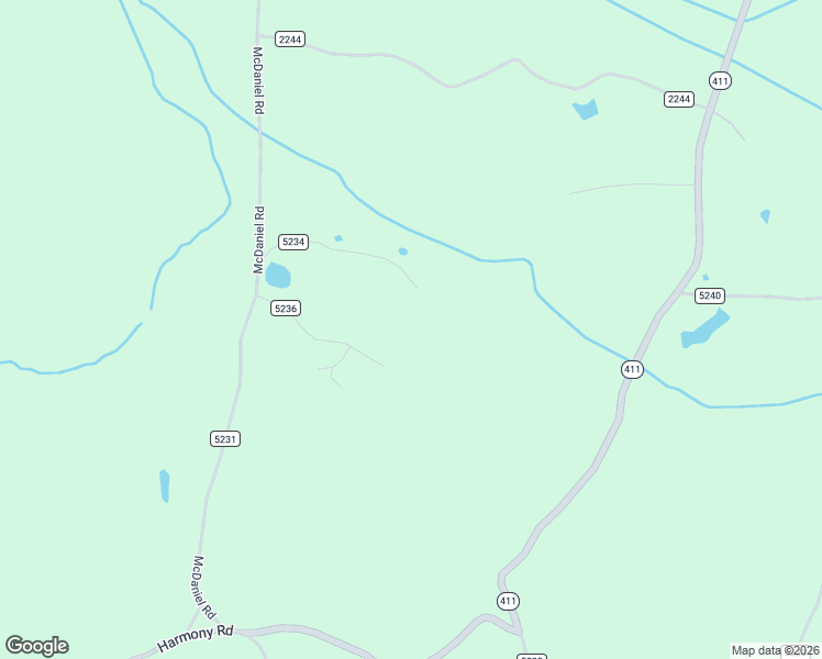 map of restaurants, bars, coffee shops, grocery stores, and more near 2368 Attala Road 5234 in McCool