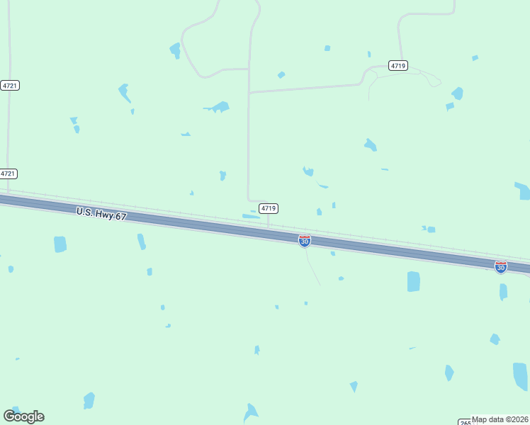 map of restaurants, bars, coffee shops, grocery stores, and more near 59 County Road 4719 in Cumby