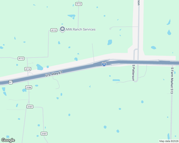 map of restaurants, bars, coffee shops, grocery stores, and more near 4817 Interstate 30 in Campbell