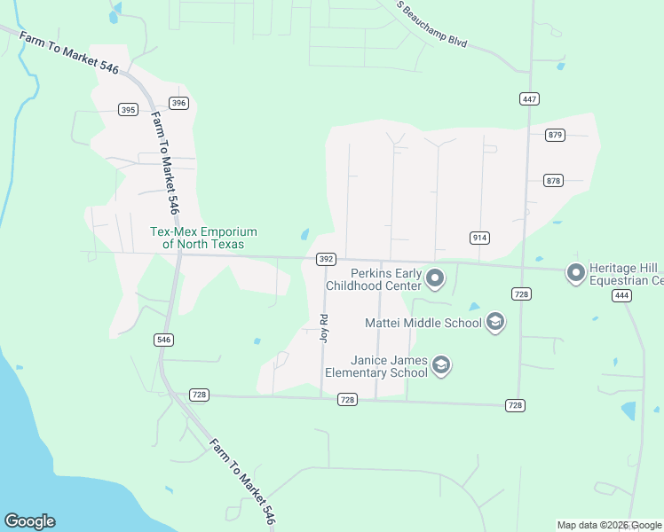 map of restaurants, bars, coffee shops, grocery stores, and more near 8208 County Road 392 in Princeton