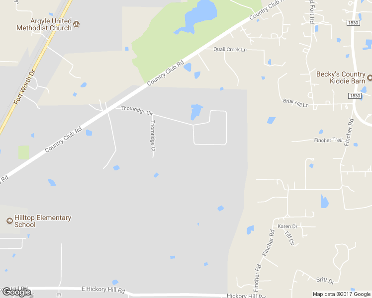 map of restaurants, bars, coffee shops, grocery stores, and more near 1018 Thornridge Circle in Argyle