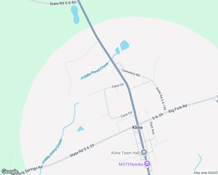 map of restaurants, bars, coffee shops, grocery stores, and more near 67-181 Cave Circle in Kline