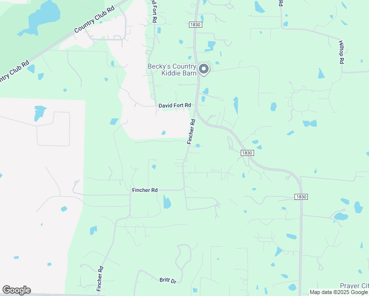 map of restaurants, bars, coffee shops, grocery stores, and more near 10257 Fincher Road in Argyle