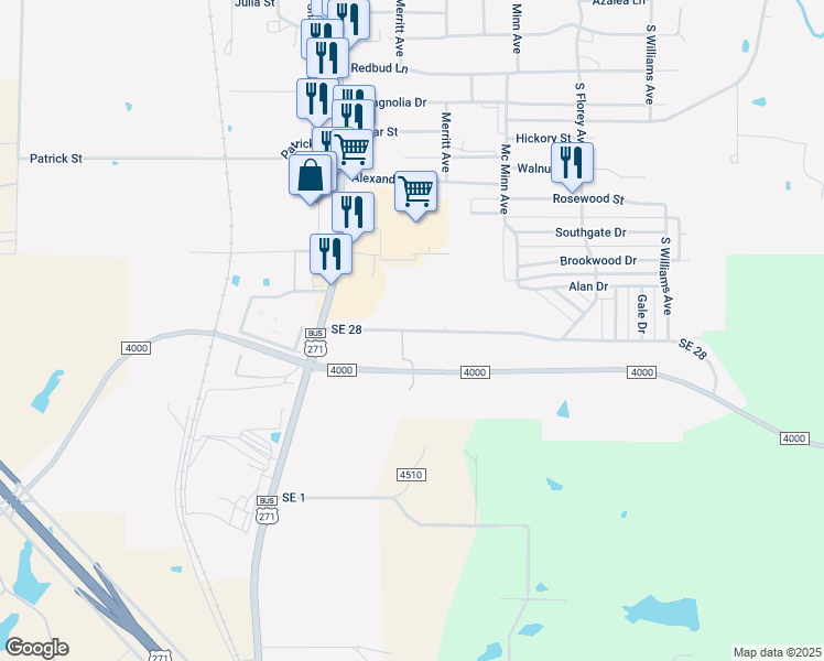 map of restaurants, bars, coffee shops, grocery stores, and more near 208 Tennison Road in Mount Pleasant